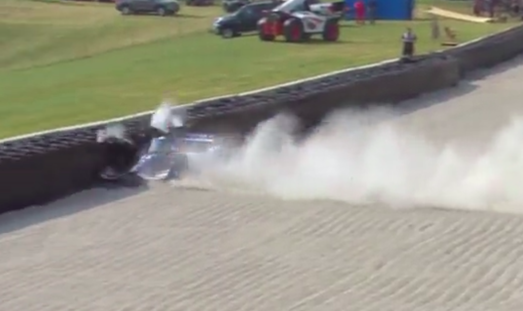 IndyCar: 120 G erejű volt Alex Palou balesete Road Americán IndyCar: 120 G erejű volt Alex Palou balesete Road Americán