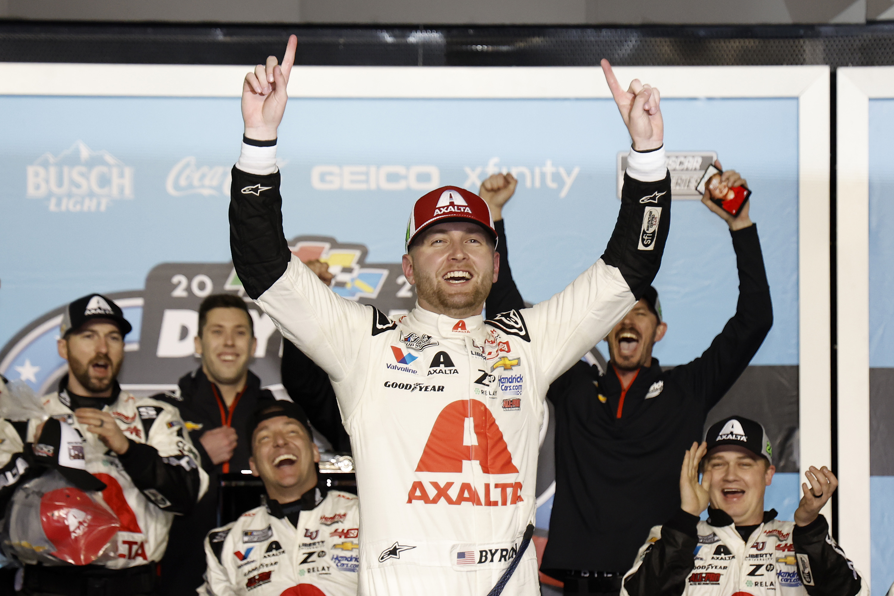 Jeff Gordon: Daytona 500 győzelmével Byron újabb szintet lépett a szupersztárság létráján