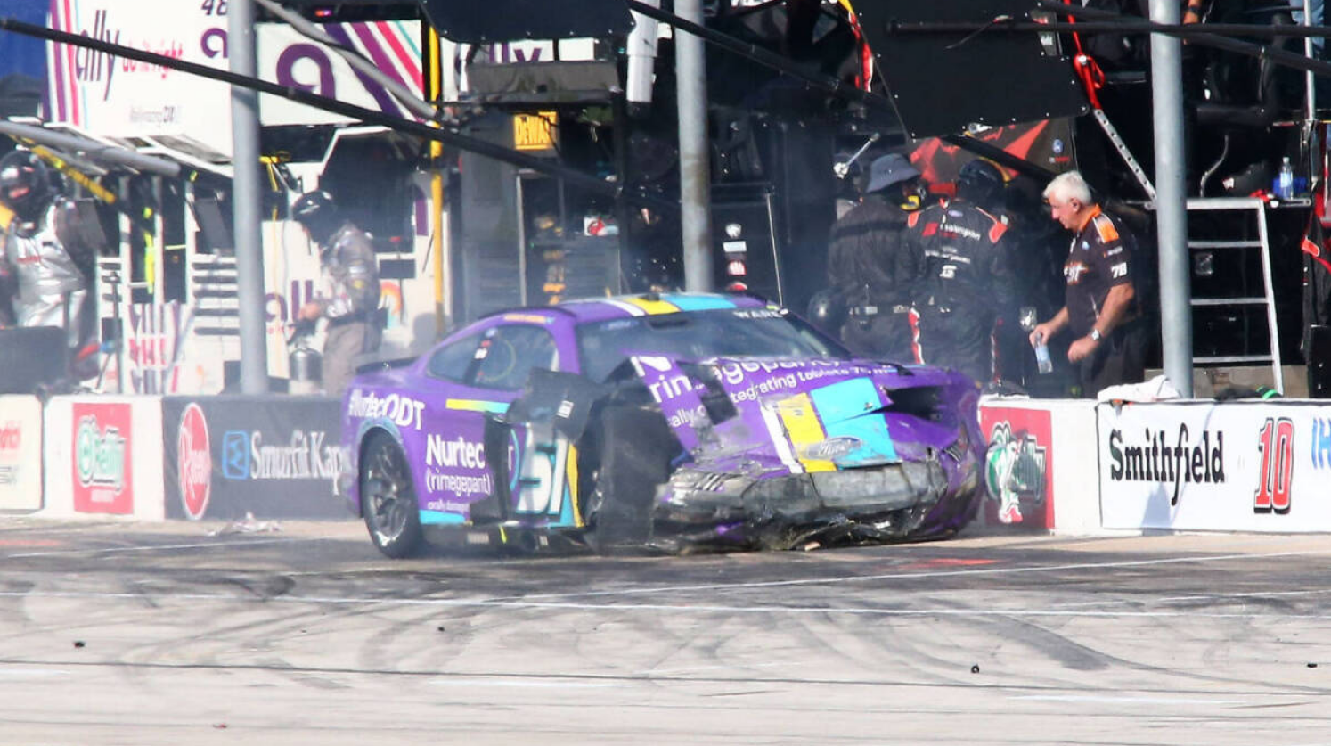NASCAR: A valaha mért legnagyobb erejű balesetet átélt Cody Ware méltatja a Next Gent