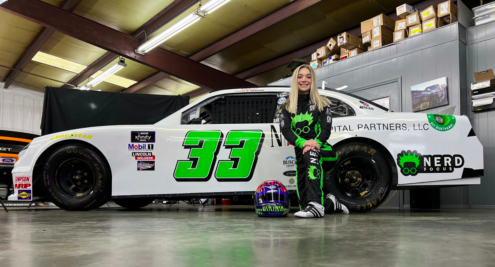 NASCAR: Natalie Decker idén is marad az Xfinity Seriesben