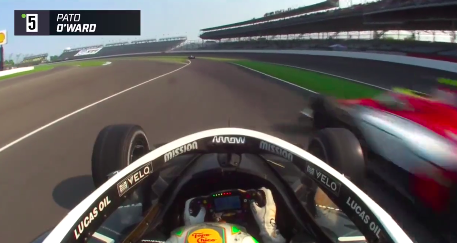 VIDEÓ: Hajmeresztő jelenet az Indy 500 második edzésnapján
