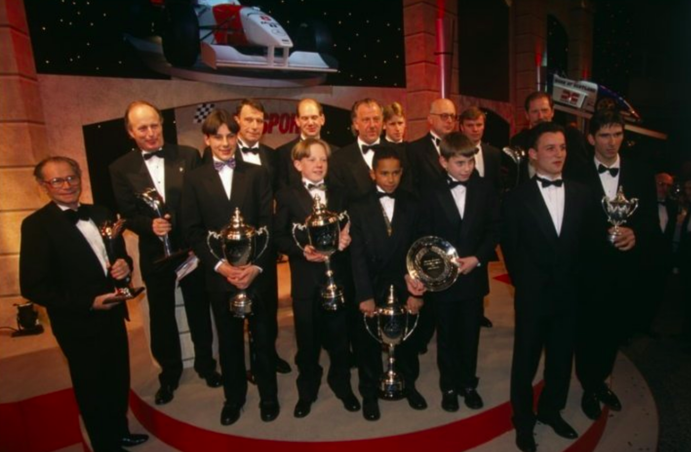 Amikor együtt díjazták Lewis Hamiltont és Dale Earnhardt Sr.-t (FOTÓ)
