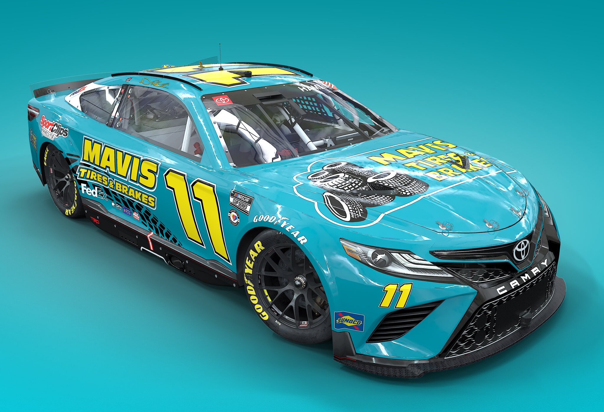 NASCAR: Új szponzorral és dizájnnal versenyez (remélhetőleg) vasárnap Denny Hamlin NASCAR: Új szponzorral és dizájnnal versenyez (remélhetőleg) vasárnap Denny Hamlin