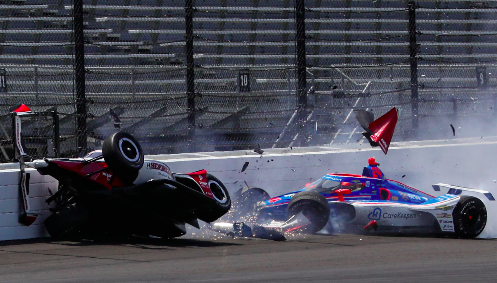 Súlyos sérülés miatt lesz versenyzőcsere az Indy 500-on Súlyos sérülés miatt lesz versenyzőcsere az Indy 500-on