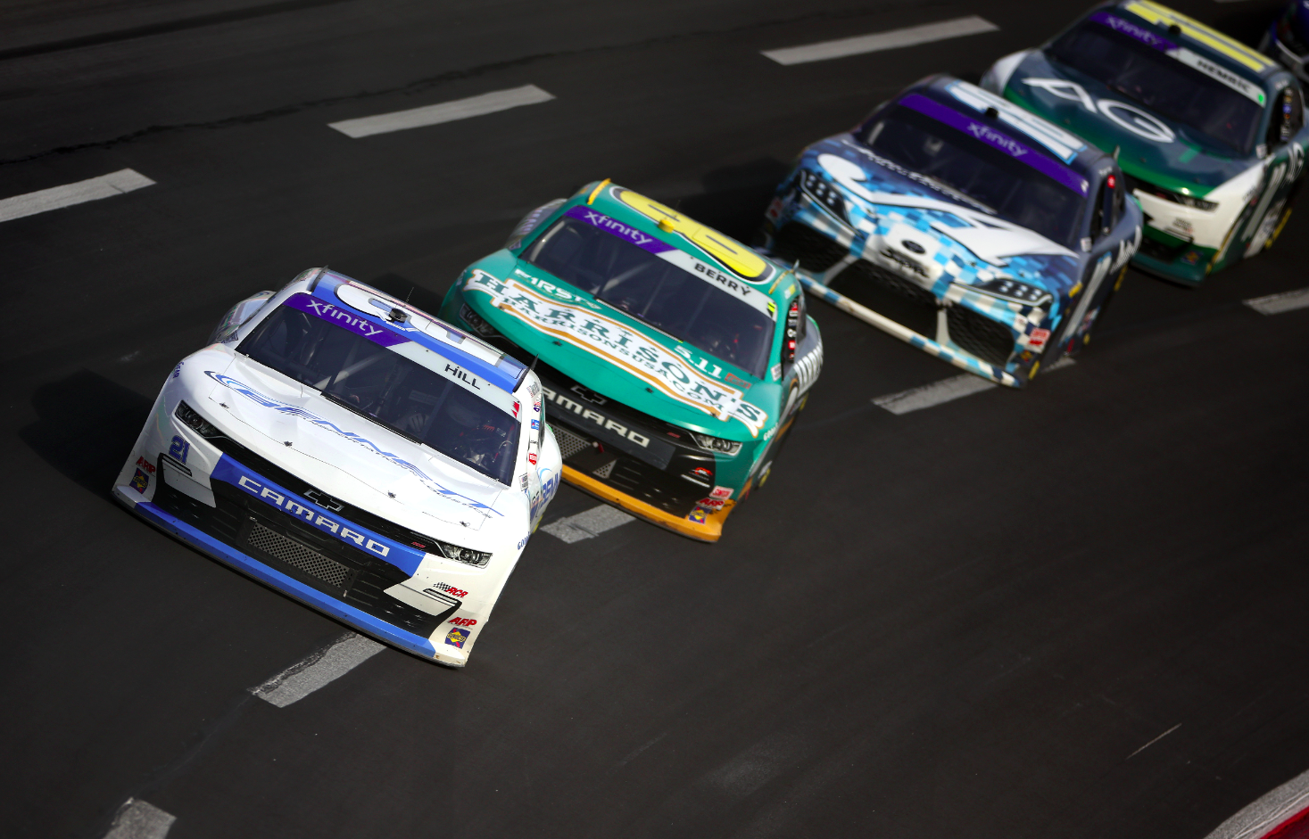 NASCAR: Végtelenül unalmas “superspeedway”-hajrában nyert Hill Atlantán