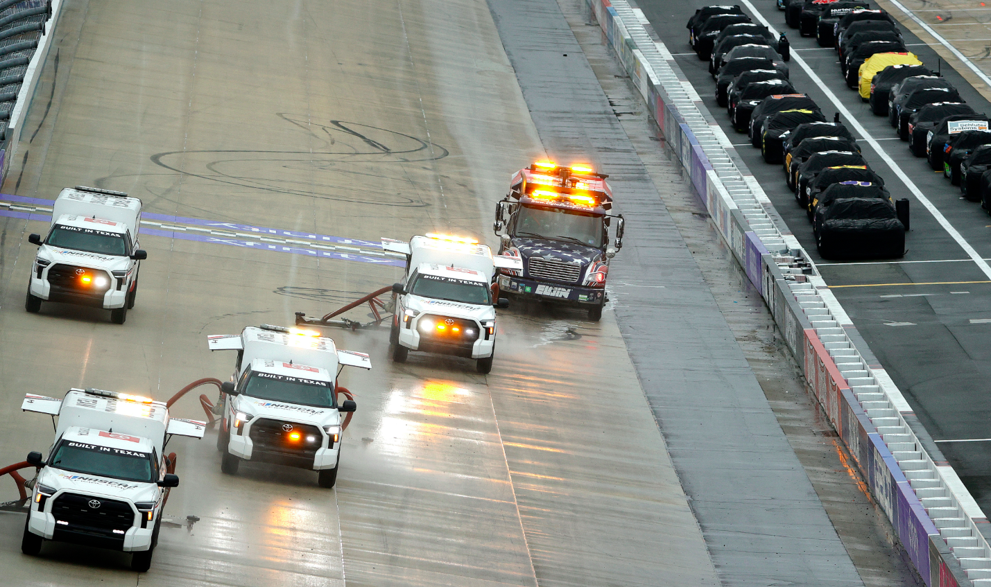 NASCAR: A Cup és az Xfinity kvalifikációját is elmosta az eső