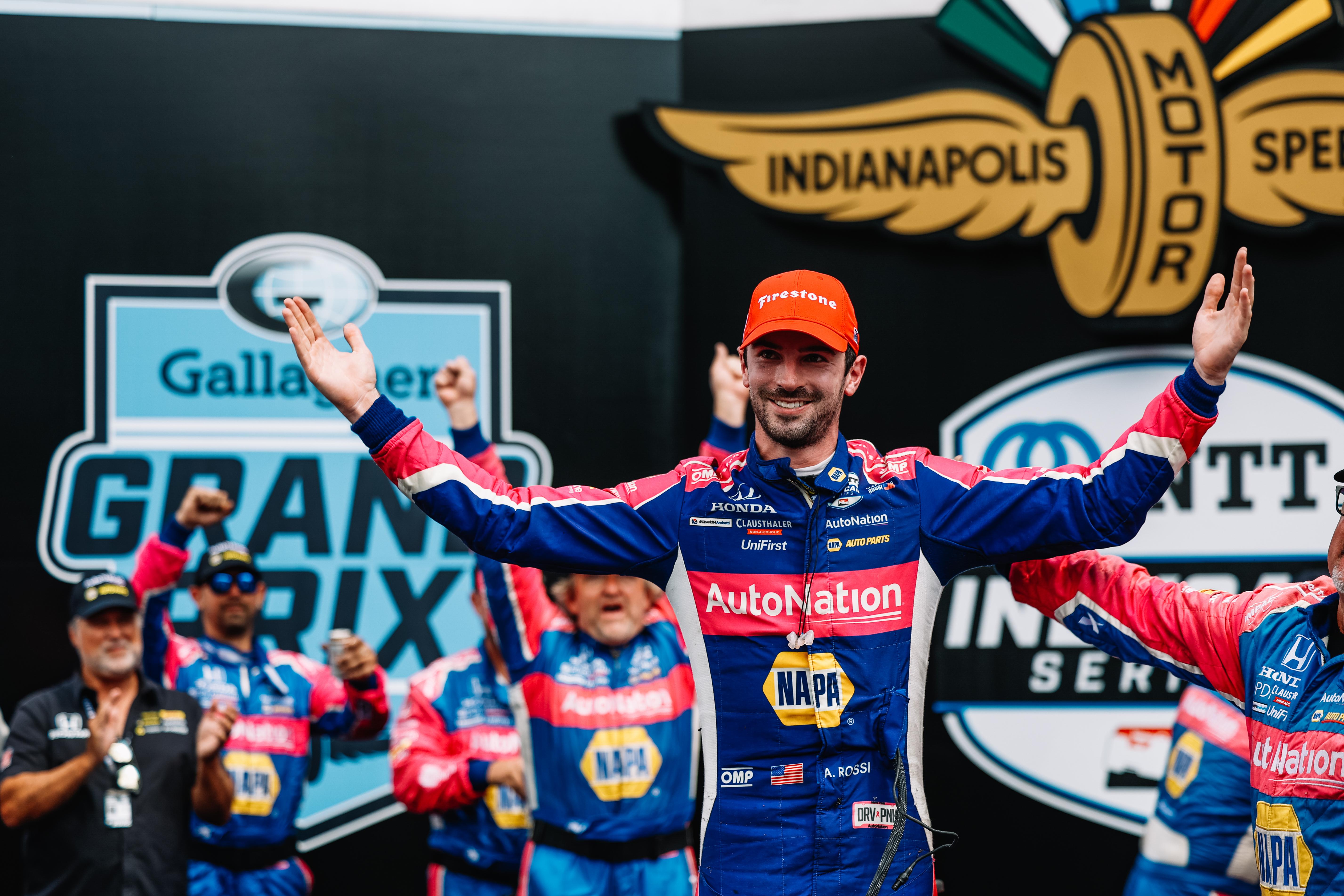 IndyCar: 3 év után először nyert Rossi, Herta-dráma Indianapolisban IndyCar: 3 év után először nyert Rossi, Herta-dráma Indianapolisban