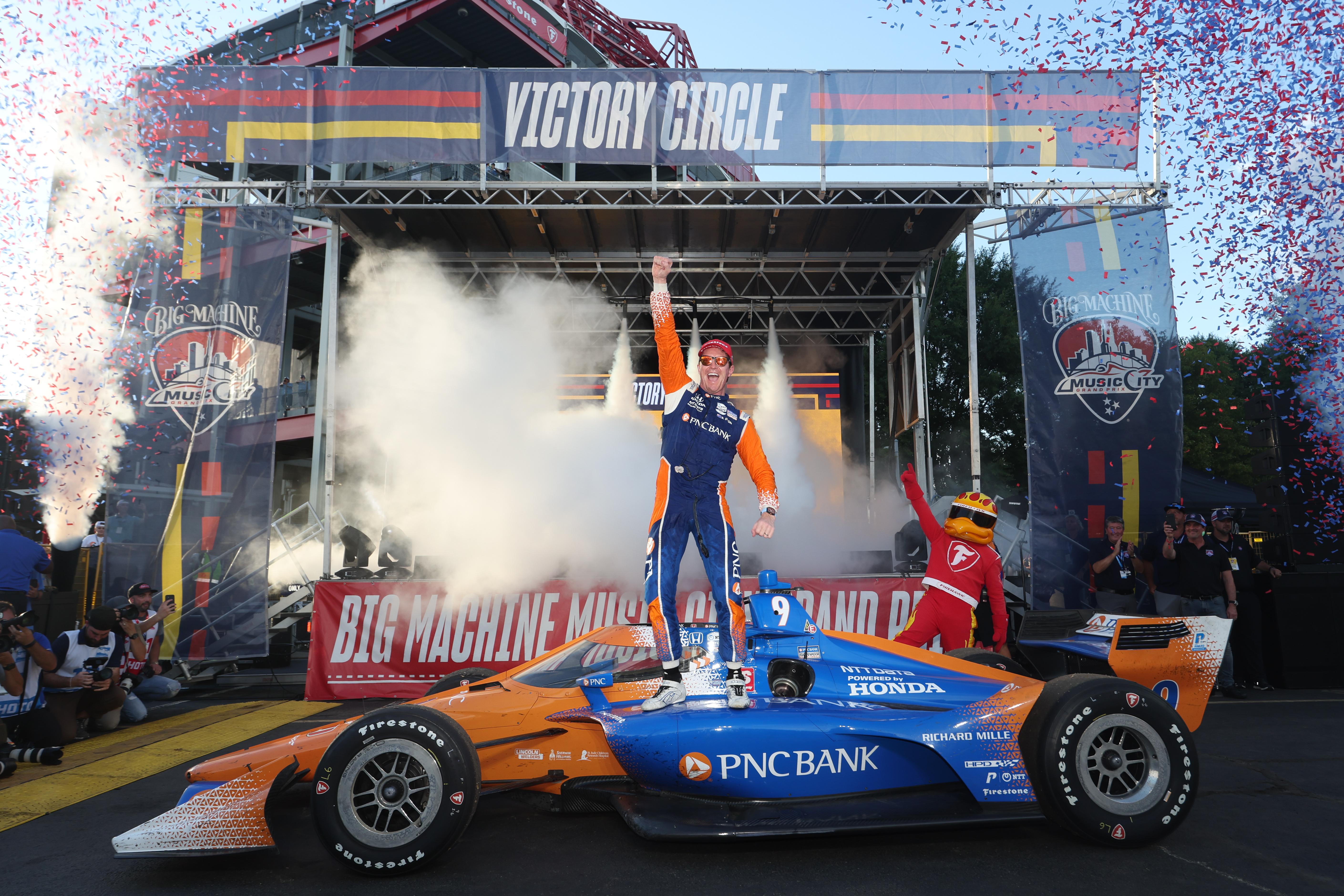 Dixon nyerte az IndyCar végletekig őrült Music City GP-jét