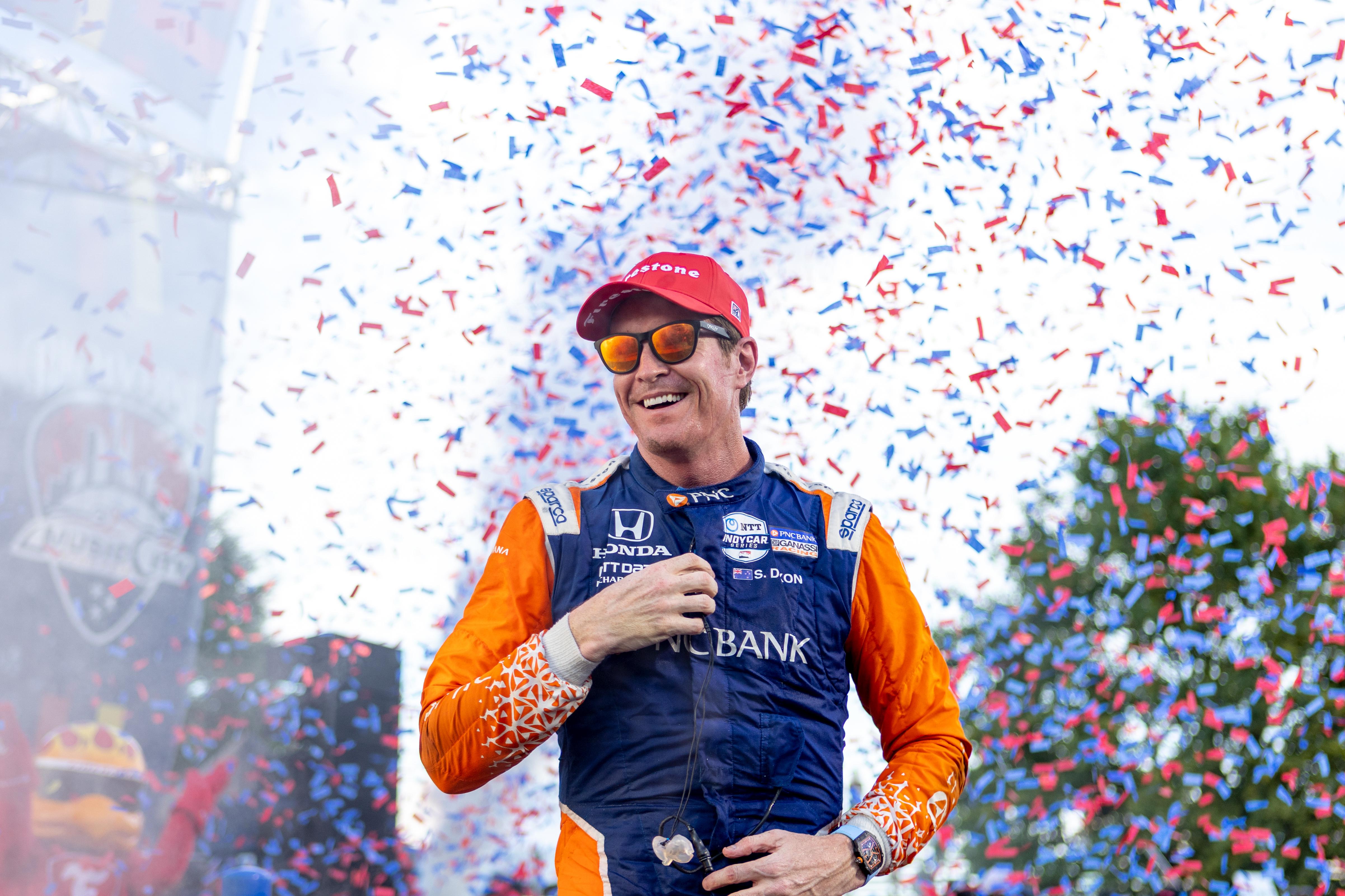 IndyCar: Megható ajándékkal lepte meg Dixont a csapata a mérföldkőnek számító győzelme után