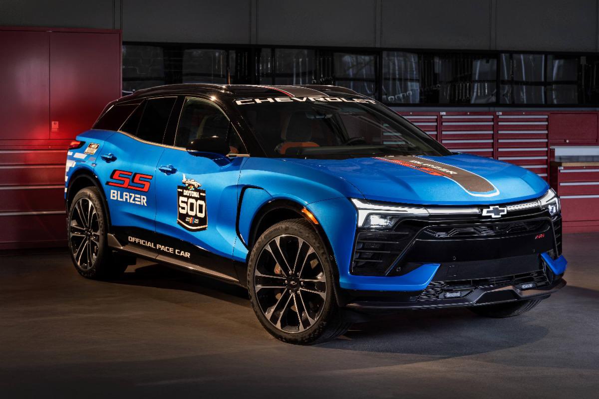 A NASCAR fennállása során először egy elektromos autó lesz a Daytona 500 pace carja