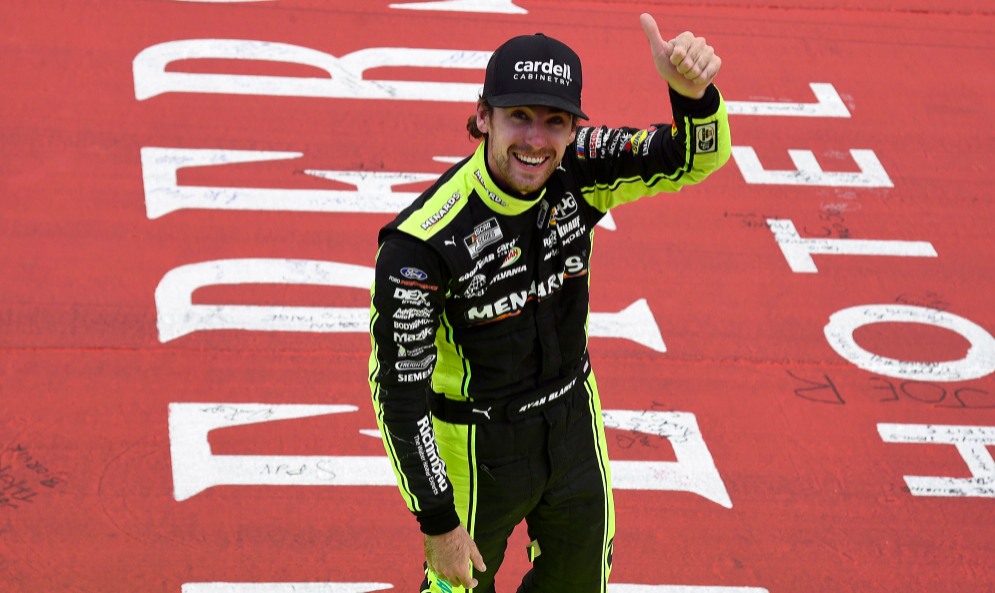 NASCAR: Az MIS-en valaha mért legszorosabb befutójában nyert Ryan Blaney