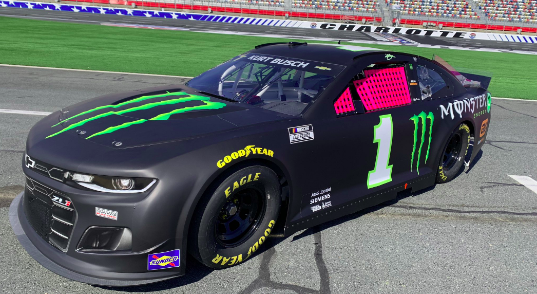 “A remény hálója” – Kurt Busch kezdeményézésére pink ablakhálót kapnak a mezőny autói Charlotte-on “A remény hálója” – Kurt Busch kezdeményézésére pink ablakhálót kapnak a mezőny autói Charlotte-on
