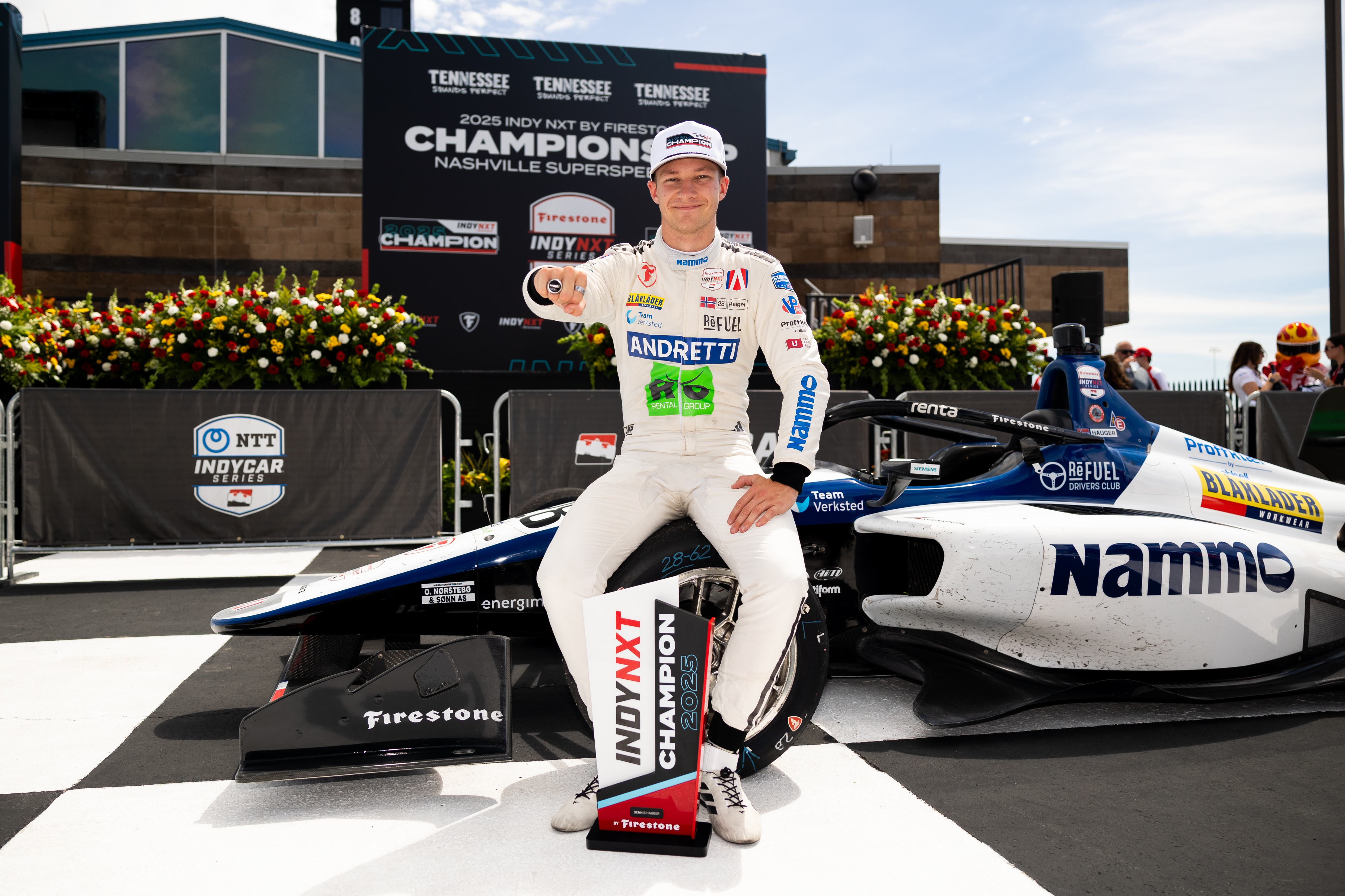 Dennis Hauger teljes szezonra aláírt az IndyCarba