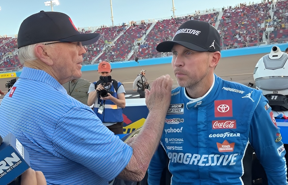 Denny Hamlin: Joe Gibbs a pótapám a pályán