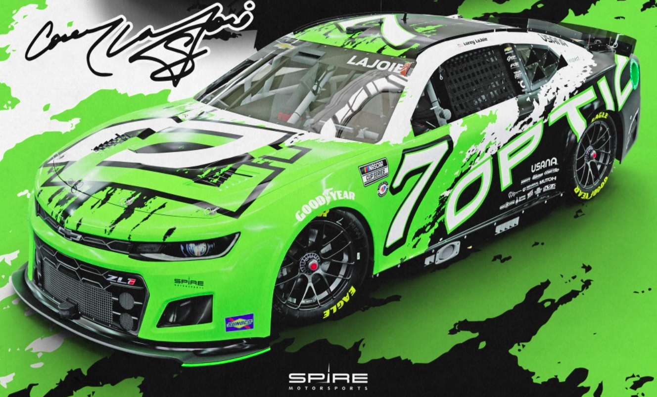 NASCAR: Látványos OpTic Gaming dizájnnal támad Corey LaJoie a COTA-n NASCAR: Látványos OpTic Gaming dizájnnal támad Corey LaJoie a COTA-n