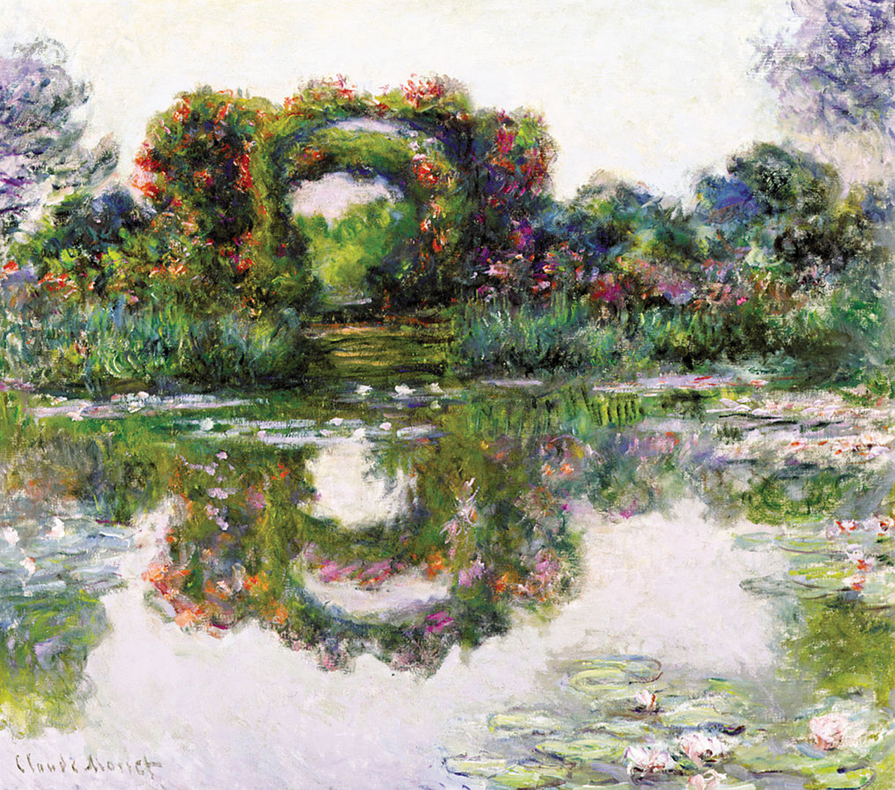 Claude Monet<br />A virágos ívek<br />Giverny (F)