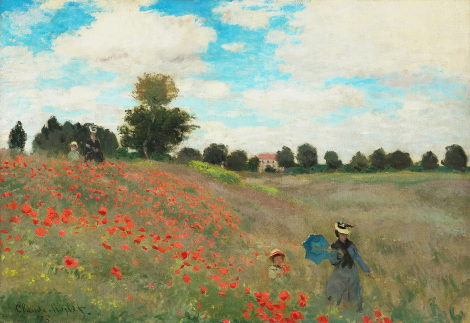 Claude Monet<br />Pipacsmező<br />Argenteuil (F)