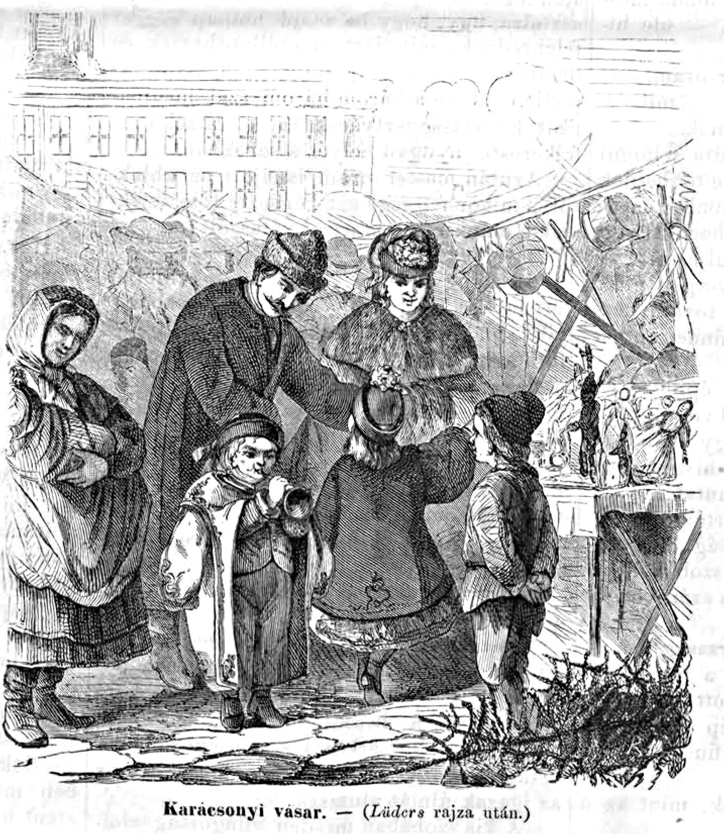 Karácsonyi vásárok, ünnepi készülődés a 19. században