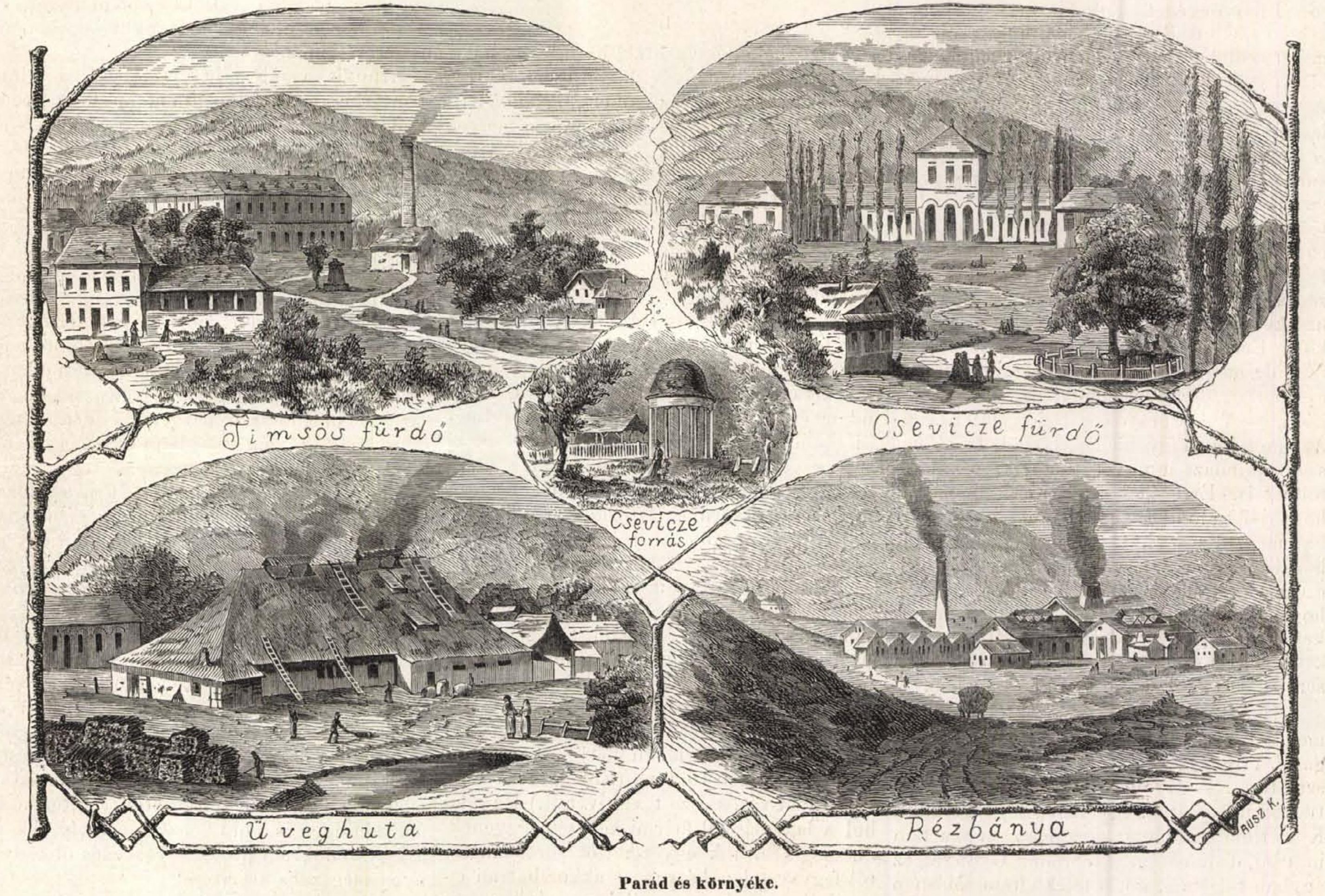 Parádi kirándulás 1868-ban
