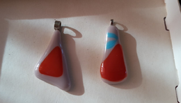 Medálok szürkéslila alap Pendants grey lilac base