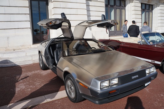 Marty McFly híres autójának másolata