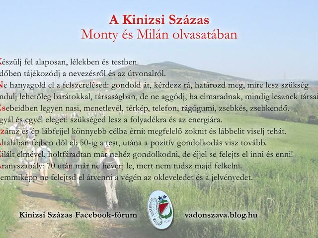 A Kinizsi Százas a mi olvasatunkban