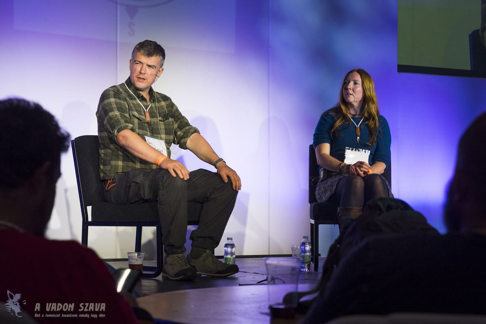 Paul Kirtley és Lisa Fenton, a 2022-es Global Bushcraft Symposium két főszervezője egy beszélgetésen.