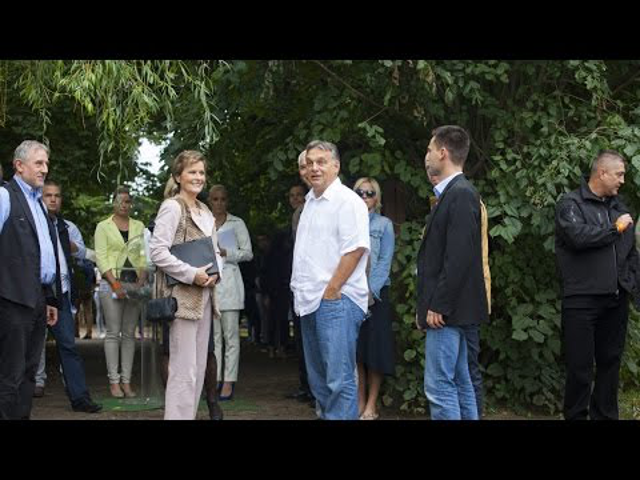 Orbán kötcsei beszéde :Ha van összefogás, akkor van eredmény - A gazdaságban galambok, a védelemben sasok leszünk