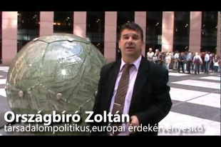 Strasbourgban Országbíró Zoltán mérsékelt demokrata politikussal villáminterjú