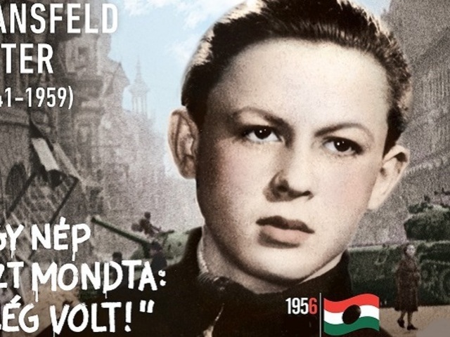 1959.03.21. Meghalt Mansfeld Péter, az 1956-os forradalmat követő megtorlások legfiatalabb áldozata.
