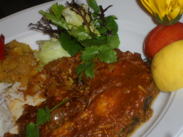 Paradicsomos halcurry