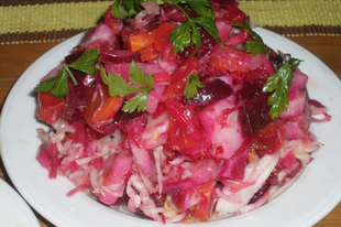 Orosz vinaigrette saláta