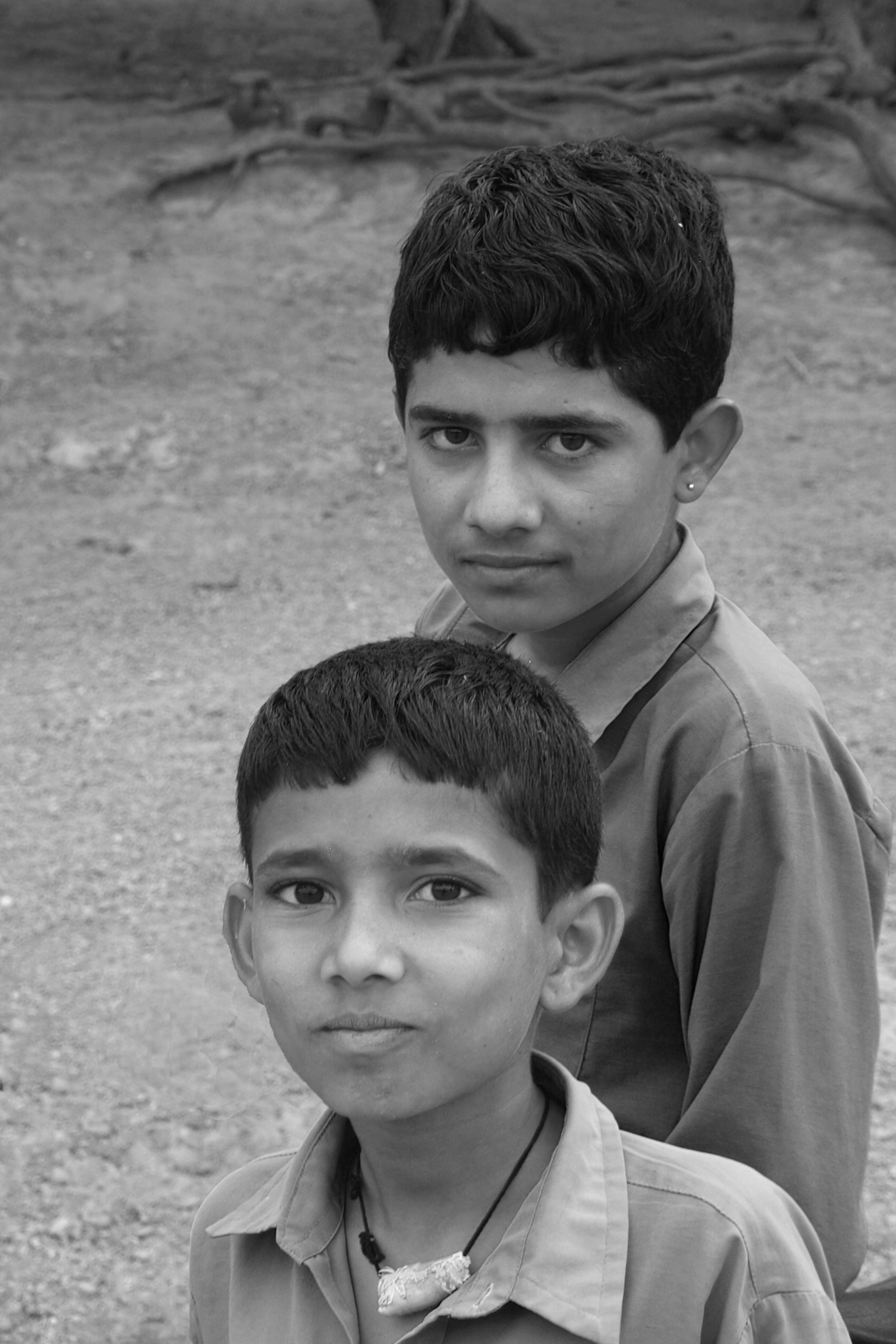 Indiai falusi gyerekek
