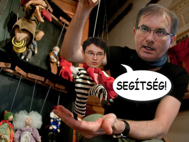 Az MSZP Papcsák kottájából játszik