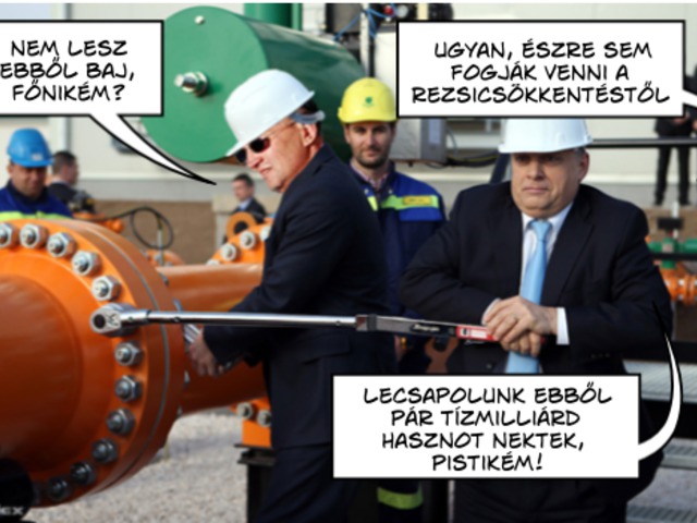 Gáz van, babám!