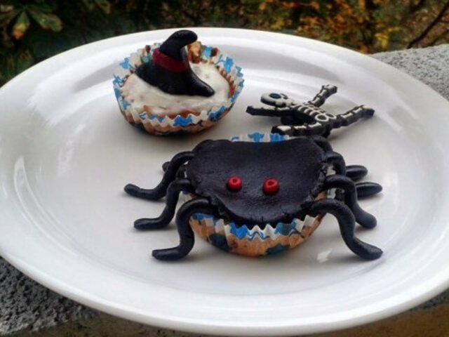 Halloween muffin