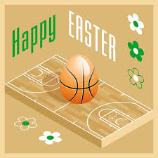 Easter Basketball Stock Illustrations – 134 Easter Basketball ...