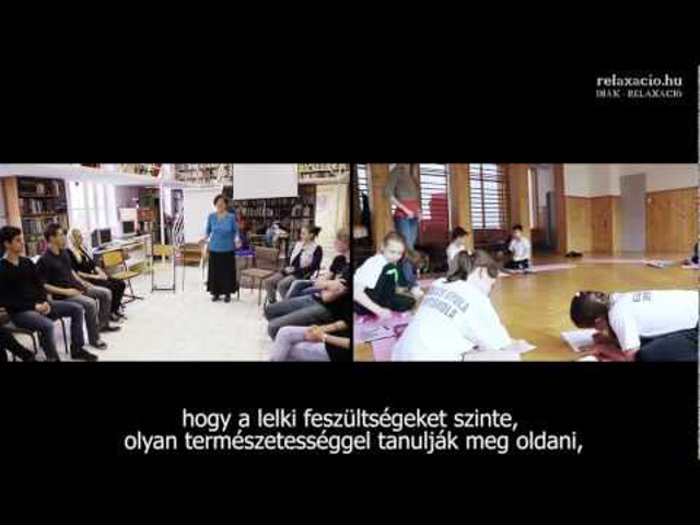 Tananyag lesz a relaxáció