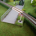 Készült egy vasúti átjáró