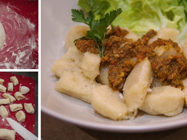 Burgonya-karfiol gnocchi