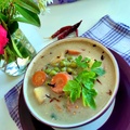 Nyári zöldborsó leves (vegán, gluténmentes, szójamentes)