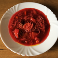Piros minestrone