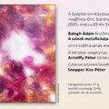 A színek metafizikája és a megtalált idő - Balogh Ádám festőművész és fotográfus kiállítása