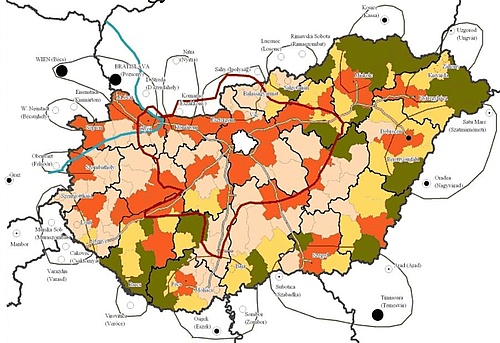 Magyarországi regionális fejlettségi különbségek