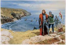 The Henry Tudor Society - 7 August 1485 - HENRY TUDOR LANDS IN WALES ⚔️ Henry Tudor lands at Mill Bay near Dale on the western tip of Pembrokeshire in West Wales,
