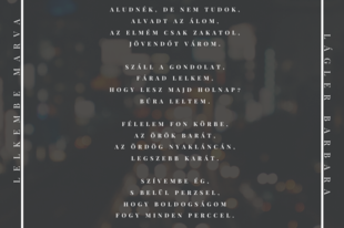 Lágler Barbara-Lelkembe marva