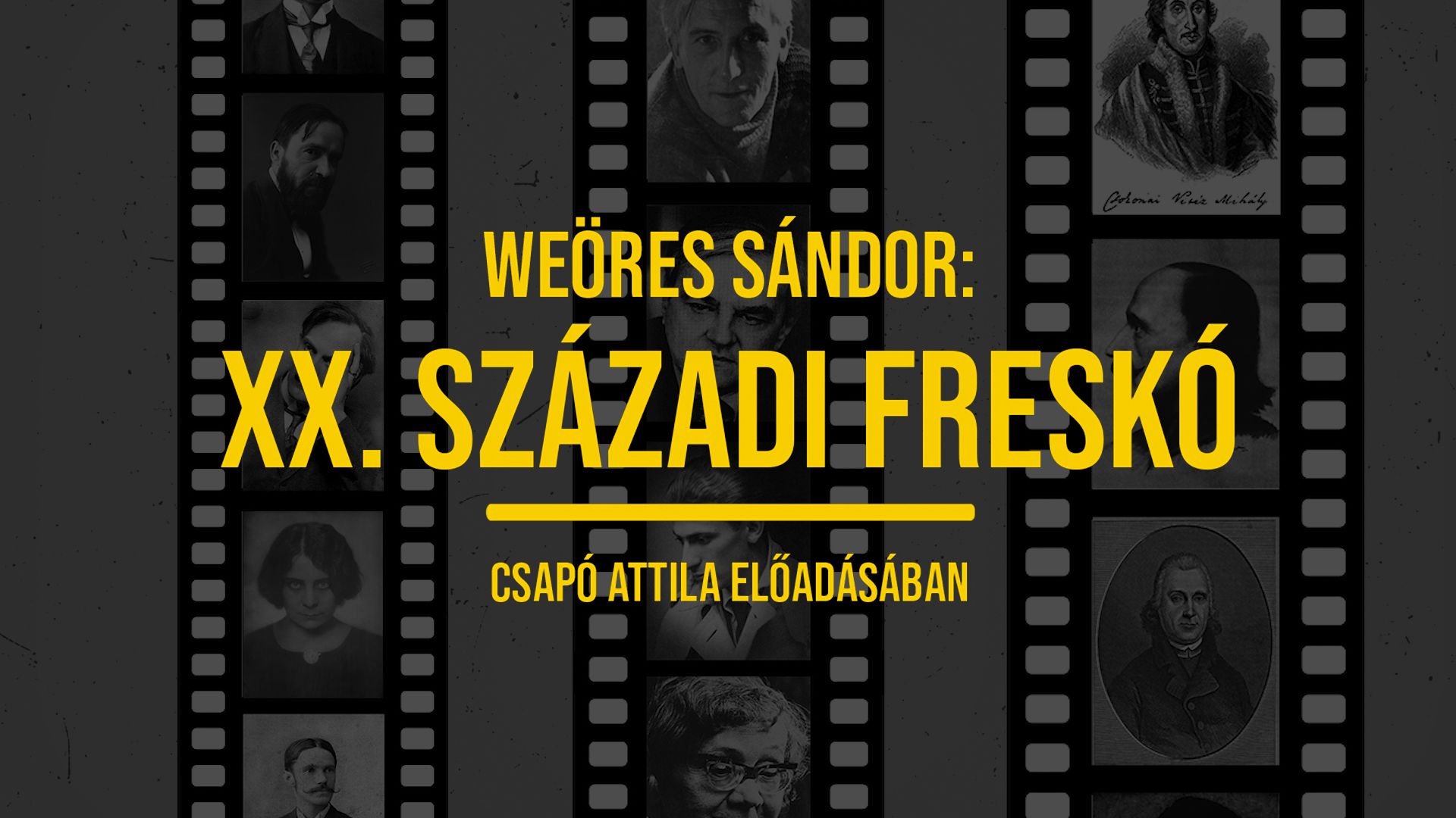 Weöres Sándor: XX. századi freskó