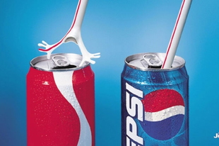 Pepsi vs Coca (szívószál)