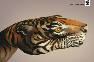 Add a kezed reklámkampány  - WWF