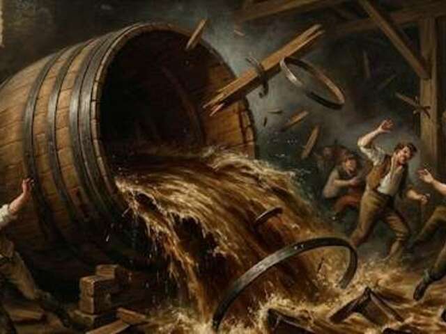 Az 1814-es nagy londoni sörözön